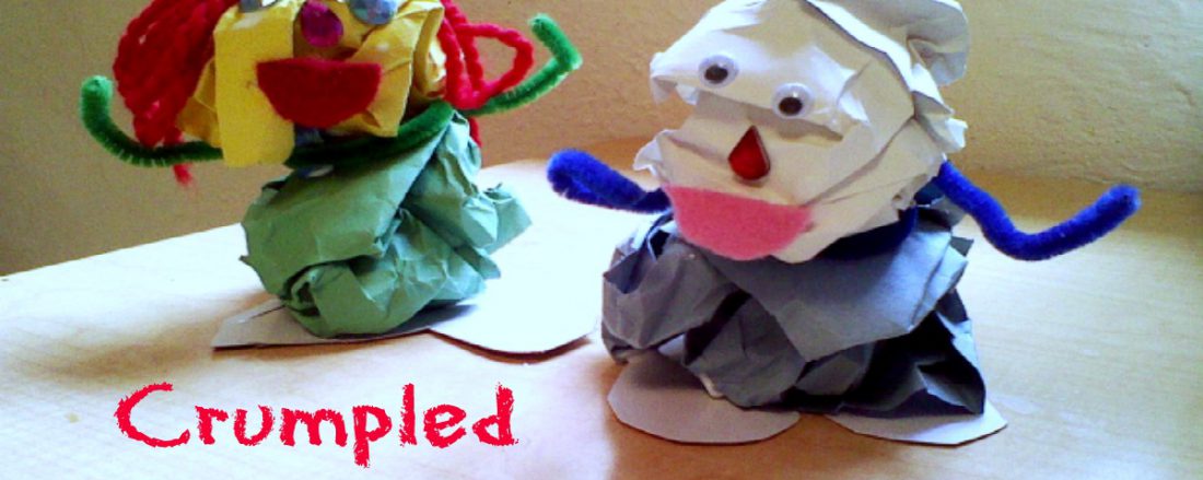 Crumpled Creations Upcycled Craft for Kids