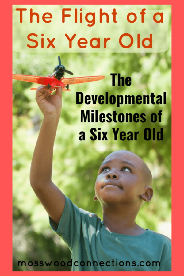 The Flight of a Six Year Old: Developmental Milestones of a Six Year Old #mosswoodconnections #childdevelopment #parenting #milestones