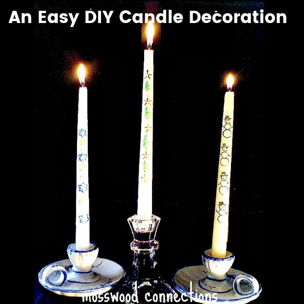 Easy DIY Candle Decoration