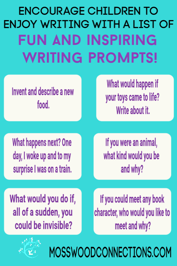 fun journal prompts for middle school