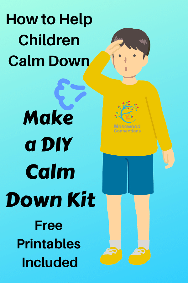 Calm Down Kit for Older Children Help children learn how to self-regulate their emotions #mosswoodconnections #sensory #autism #SPD 