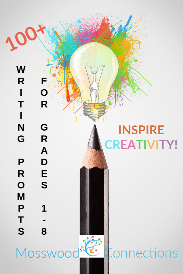 Hundreds of Writing Prompts for Kids in Elementary and Middle School #education #writingprompts #homeschooling #writing #elementaryschool #middleschool