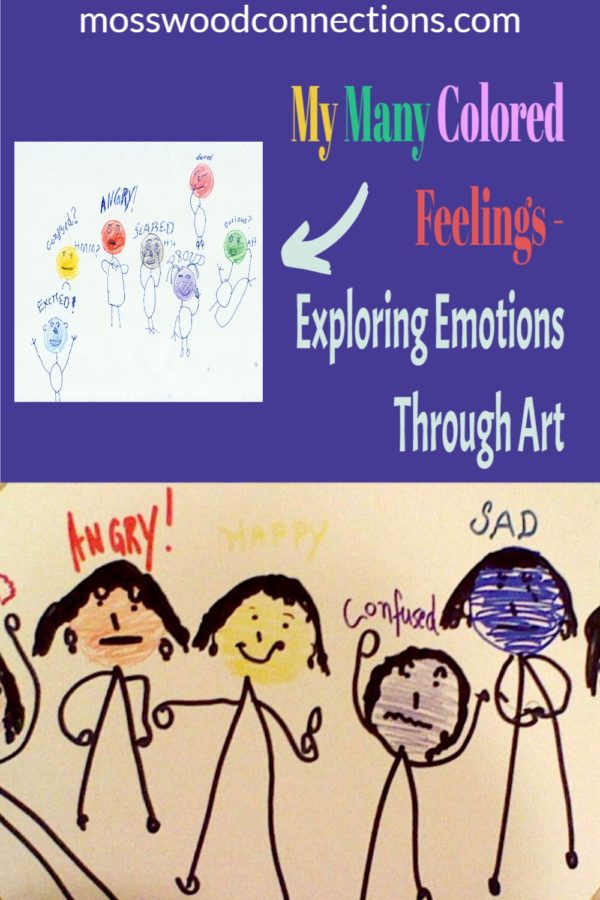 Children will love to explore their emotions with the My Many Colored Feelings social skills activity. #mosswoodconnections #autism #activelearning #socialskills #feelings