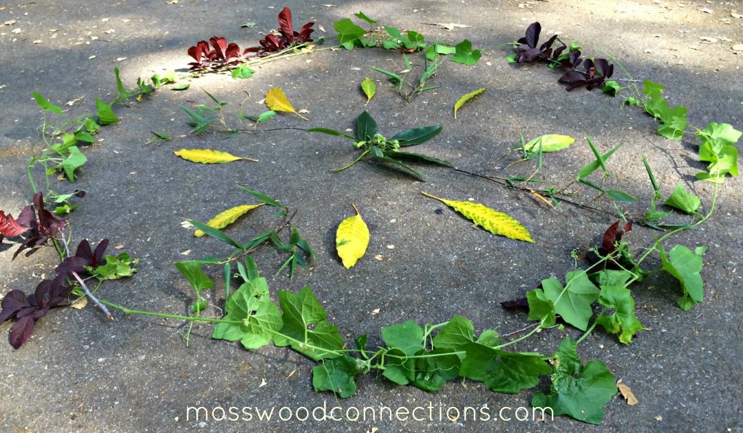 Nature Treasure Hunt Mandala Scavenger Hunt & Visual Processing Activity