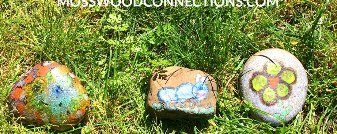 Rock Art Project DIY Gift and Garden Decoration