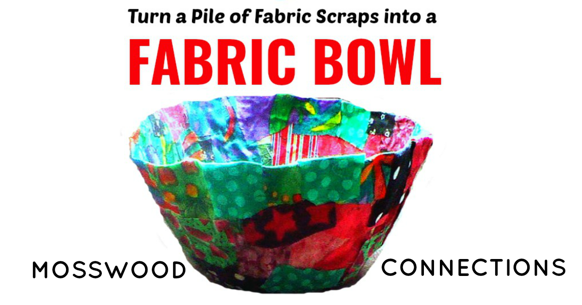 How to Make a Mod Podge Fabric Bowl