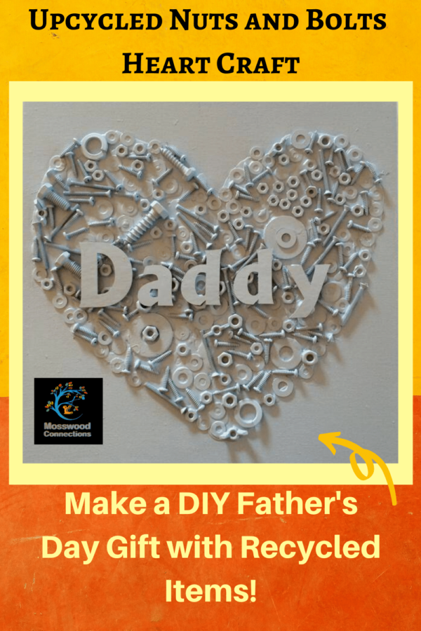 DIY Fathers Day Gift #mosswoodconnections #Fathersday #Upcycledcraft #Homemadegift