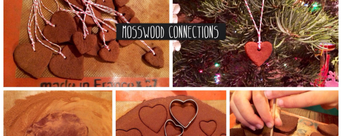Aromatic Ornaments project is a sensory experience for the hands and the nose. #mosswoodconnections #holidays #ornaments #sensory