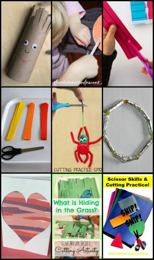 5 Cutting Activities for Fine Motor Skills Building - Hands On As We Grow®