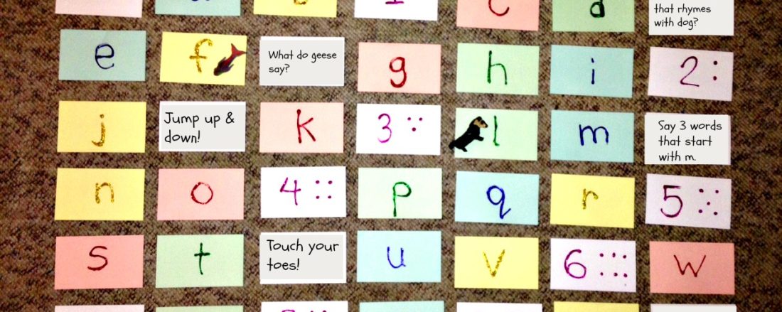 DIY Alphabet Game