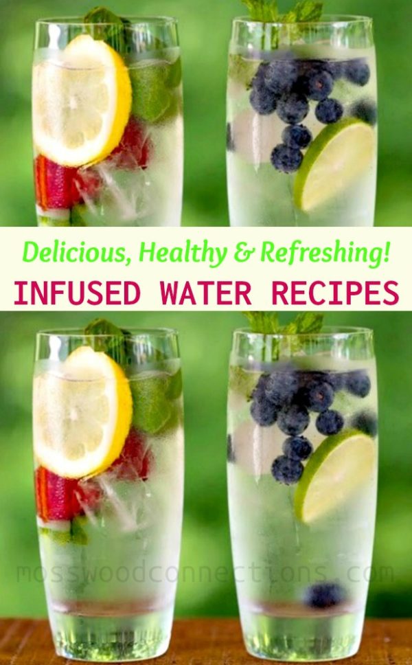 Amber’s Infused Water Recipes #mosswoodconnections #infuseedwaterrecipes