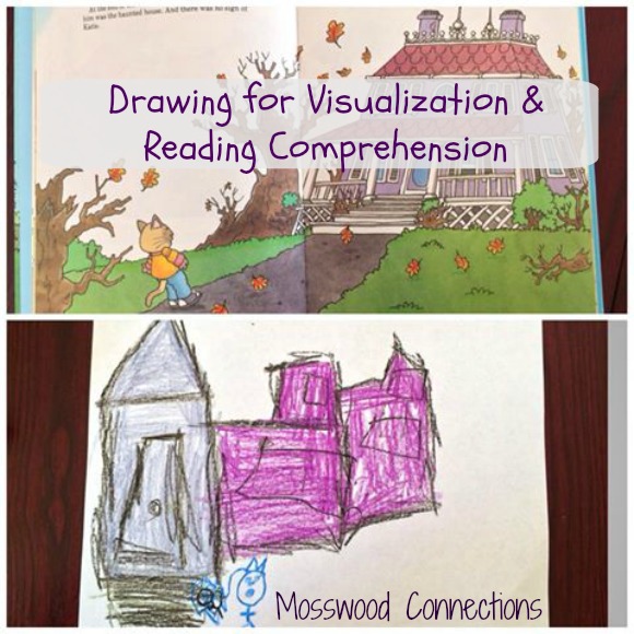 Drawing For Visualization & Reading Comprehension An early reading activity #mosswoodconnections #education #autism #homeschooling #reading