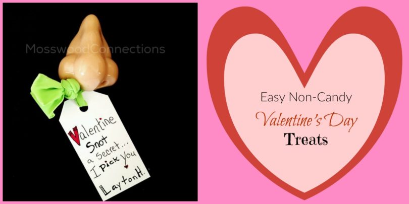 Easy Non-Candy Valentine’s Day Treats #mosswoodconnections #Valentines #crafts #non-candyvalentine #holidays #humor