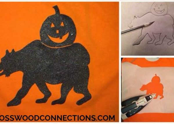 T-Shirt Stencils are an easy way to decorate t-shirts for any occasion. #mosswoodconnections #craftsforkids #t=shirtdecorating #holidays