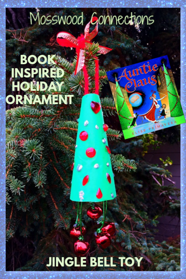 Jingle Bell Christmas Tree Ornament #mosswoodconnections #Christmas #crafts #kid-madeornaments #holidays 