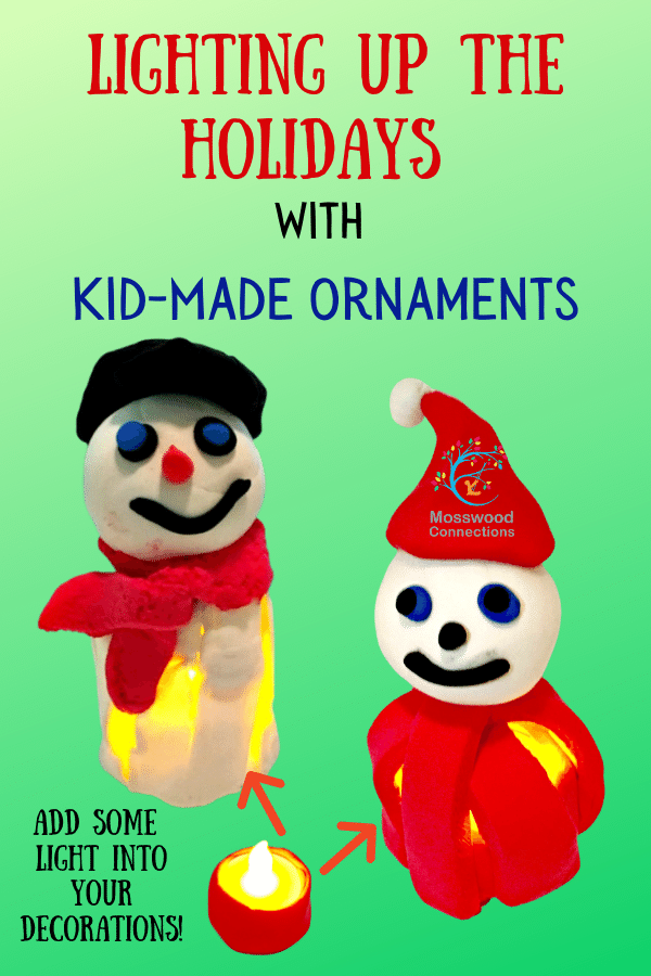  Lighting Up the Holidays With Kid-Made Ornaments #mosswoodconnections #ornaments #kid-made #holidays 