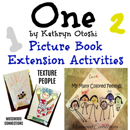 One by Kathryn Otoshi #picturebooks #mosswoodconnections #literacy 