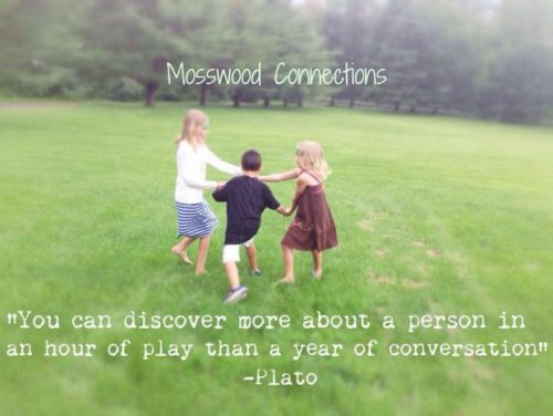 Why I Play for a Living; Learning Through Play Fosters Growth #mosswoodconnections #childdevelopment #autism #parenting