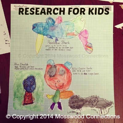 Research for Kids: Great Ideas for a Beginning Research Project #education #homeschooling #writing #research #mosswoodconnections