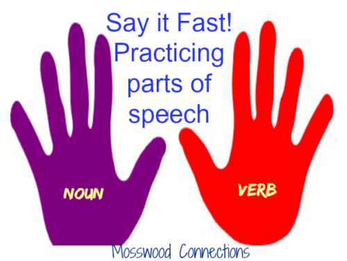 Having Fun Writing Sentences: Games that Teach Parts of Speech and Beginning Sentences #education #homeschooling #writing #activegames #mosswoodconnections