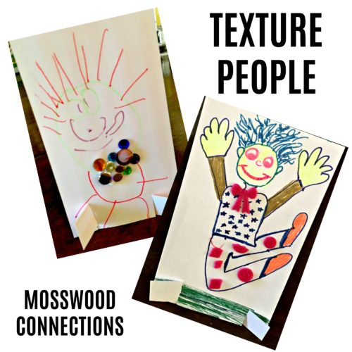 Feel Your Feelings With Texture People #mosswoodconnections #autism #socialskills #feelings #craftsforkids