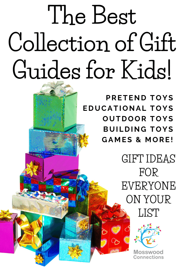  Gift Ideas for Kids: Find the Perfect Gift for Every Child, a collection of gift guides for kids  #mosswoodconnections #giftguides #teens #tweens #activetoys #holidays 