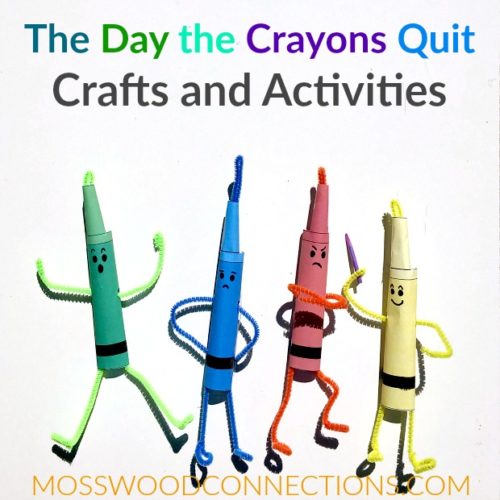 The Day the Crayons Quit Picture Book Activities