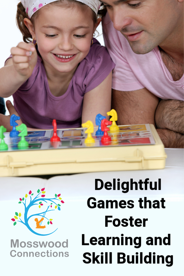 The Games We Play and Why: the Benefits of Educational Board Games #mosswoodconnections #learningthroughplay #giftguide #holidays 