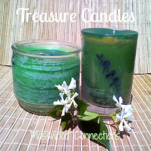 DIY Treasure Candle #Craftsforolderkids #mosswoodconnections #DIYcandle #kidmadegift