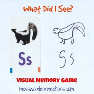 Visual Memory Games and Activities to Improve Vision Skills #mosswoodconnections #visualprocessing #visionskills #eyeexercises