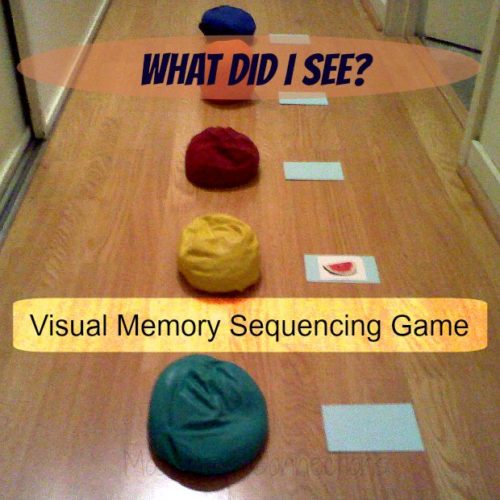 Visual Memory Games and Activities to Improve Vision Skills #mosswoodconnections #visualprocessing #visionskills #eyeexercises