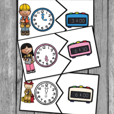 Best Telling Time Activities - Teach Children How to Tell Time #mosswoodconnections #tellingtime #parenting  #homeschooling