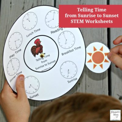 Best Telling Time Activities - Teach Children How to Tell Time #mosswoodconnections #tellingtime #parenting  #homeschooling