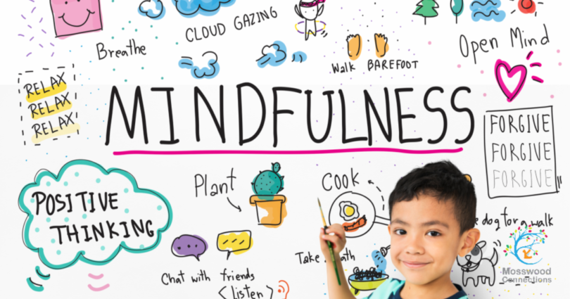 Mindfulness for Kids in their Everyday Routine #mosswoodconnections #mindfulness #parenting