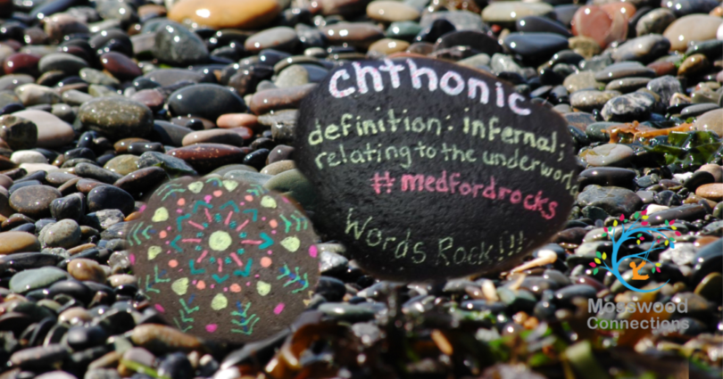 Vocabulary Rocks- Turn Rock Painting into a Vocabulary Game #mosswoodconnections #rockpainting