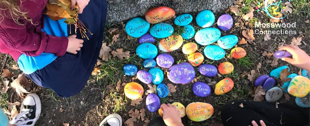 Vocabulary Rocks- Turn Rock Painting into a Vocabulary Game #mosswoodconnections #rockpainting #vocabulary #educational #artproject #wordsrock #homeschool