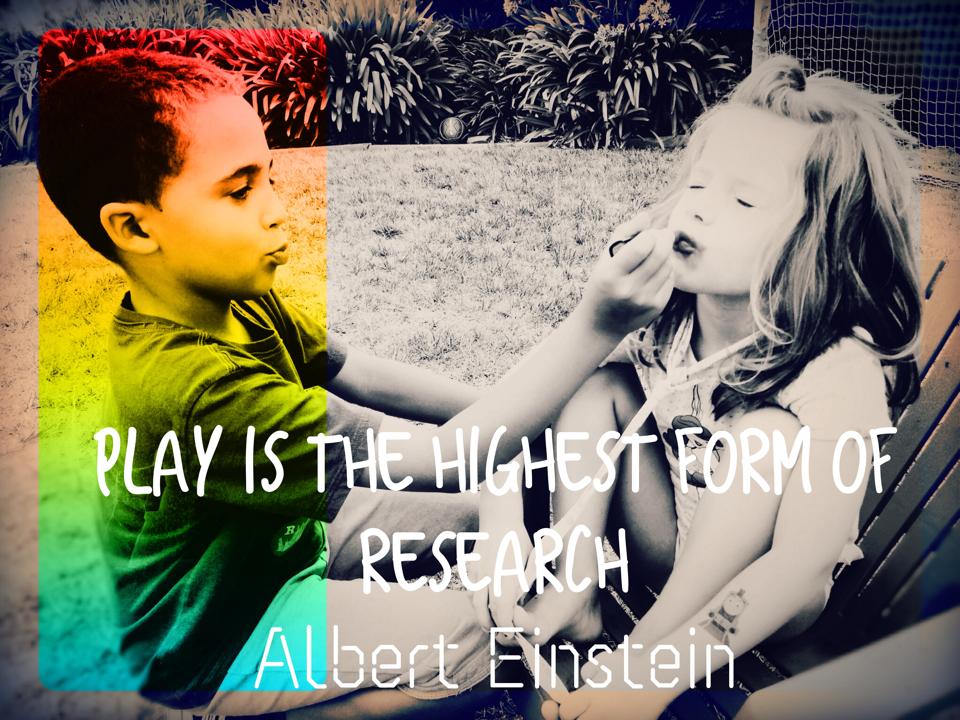 Play is the Highest Form of Research #mosswoodconnections