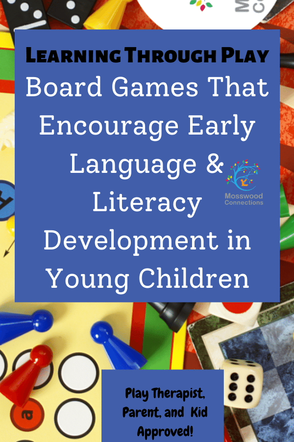Board Games That Encourage Early Language & Literacy Development in Young Children #mosswoodconnections #education #litracy #boardgames #giftguides Board Games That Encourage Early Language & Literacy Development in Young Children #mosswoodconnections #education #litracy #boardgames #giftguides
