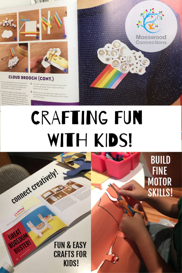Easy Paper Projects: 60 Crafts You Can Wear, Gift, Use and Admire #mosswoodconnections #bookreview #craftsforkids #papercrafts