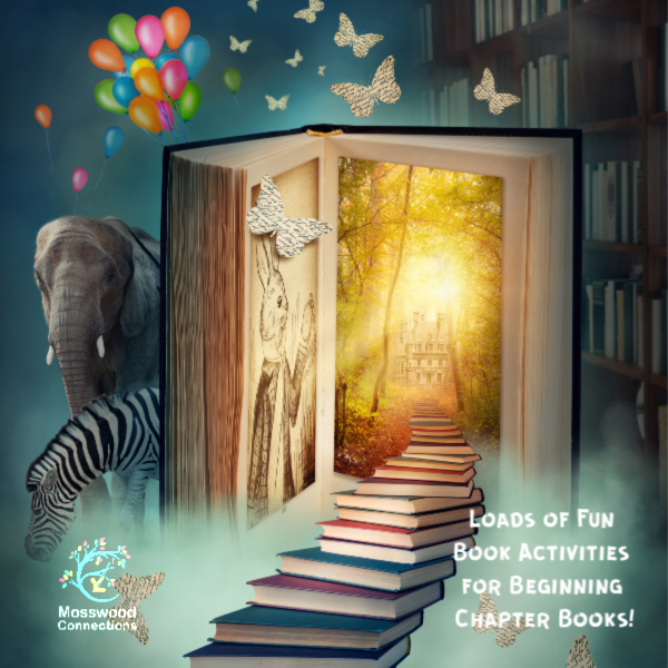 Literature Lesson Plans and Resources for Young Reader Chapter Books #mosswoodconnections  #education #literacy #chapterbooks #bookunit #teacherguide #lessonplan