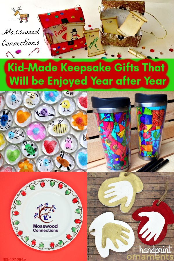 Kid-Made Keepsake Holiday Gifts That Will be Enjoyed Year after Year #holidays #Craftsforkids #mosswoodconnections #kidmadegift