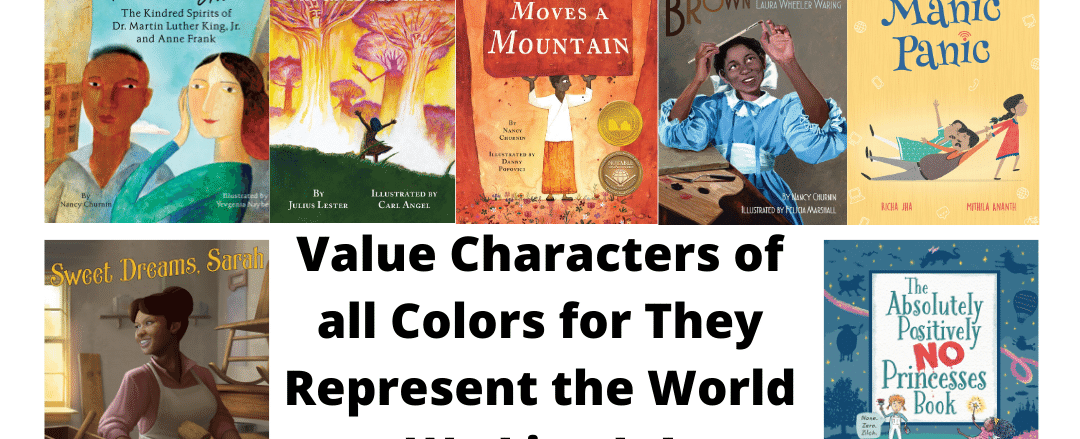 Value Characters of all Colors for They Represent the World We Live In! (1)