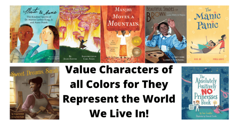 Value Characters of all Colors for They Represent the World We Live In! (1)